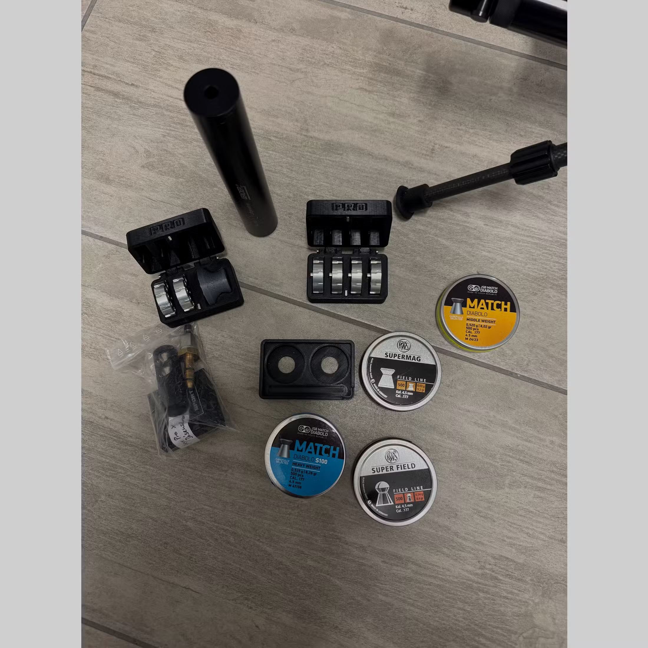 MEGA Christmas gift, the best air rifle in Germany: SEMI-AUTOMATIC!! Steyr Pro X 4.5 mm – complete set in excellent condition