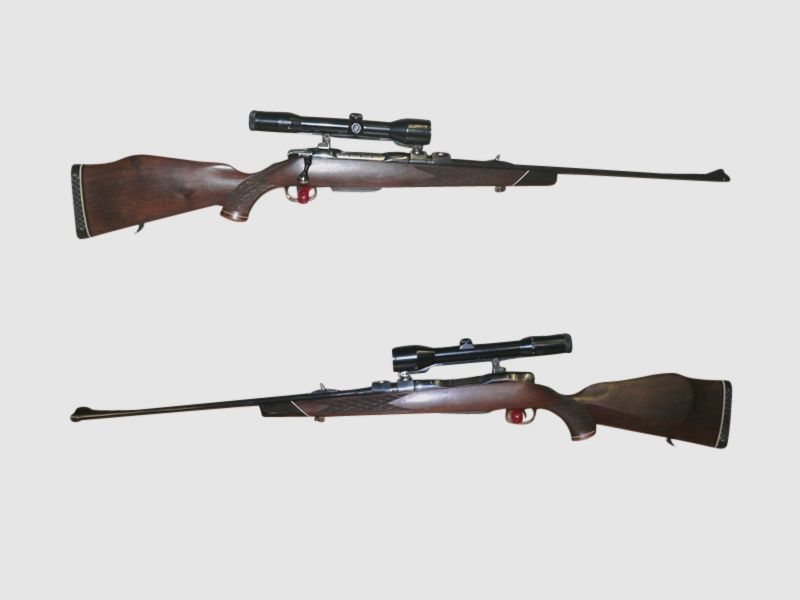 Repeater rifle Sauer 80, caliber 8x68S with Zeiss scope