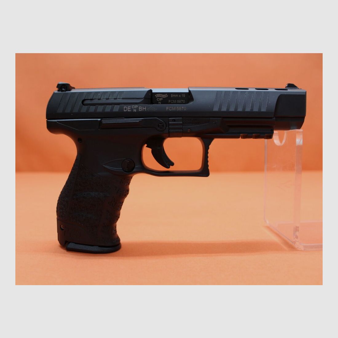 Walther Ha.Pistol 9mm Luger Walther PPQ M2B (KU, AM) Sport 5" polygon barrel / spare magazine (9mm Para / 9x19)
