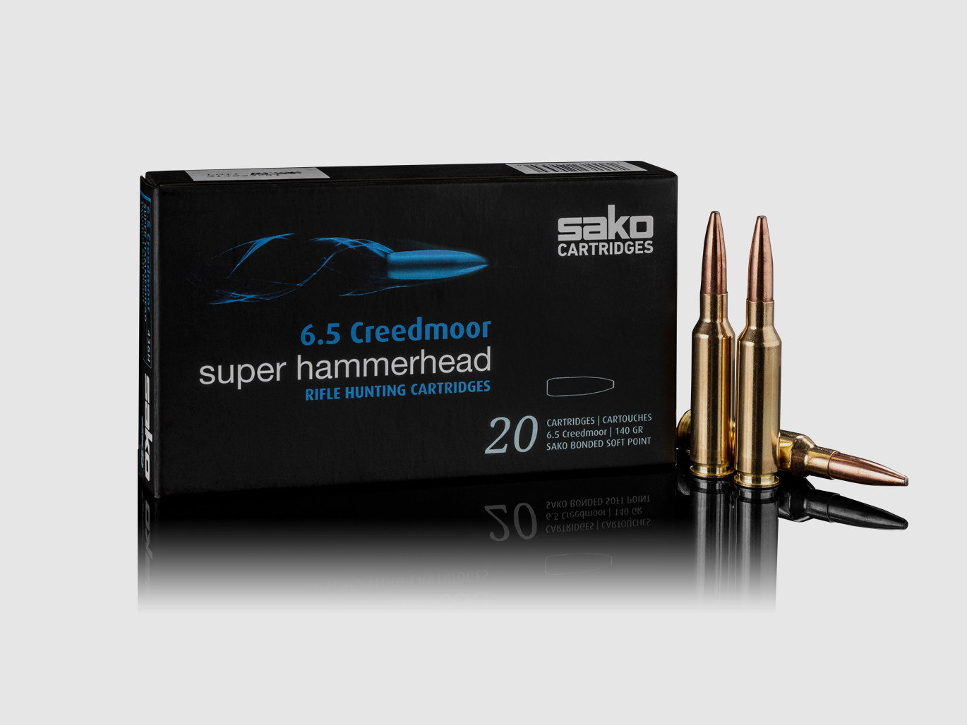 Sako 6,5 Creedmoor Super Hammerhead SP 9,1g/ 140gr