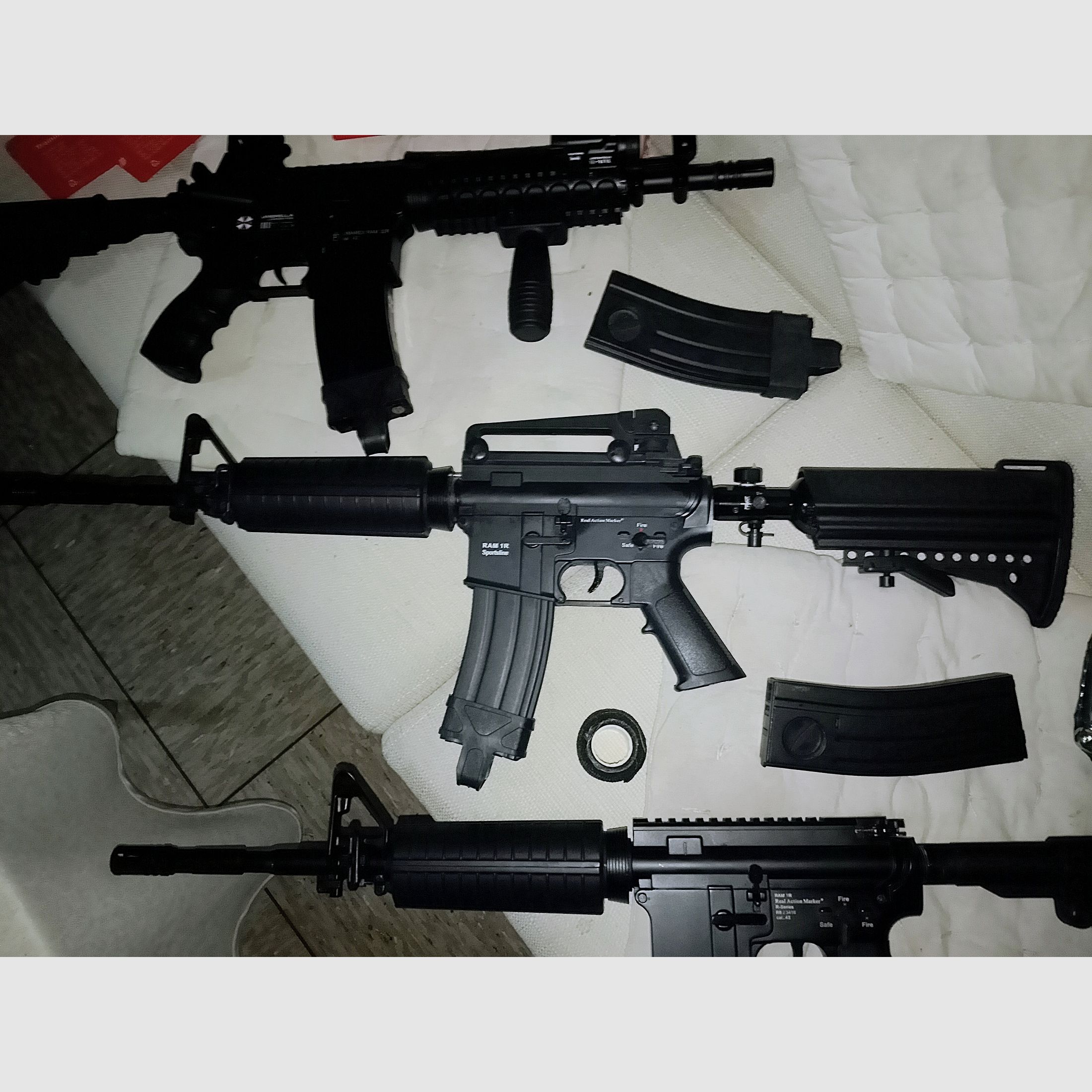 Komplett oder einzeln 3x .43 RAM 32r r32 Sturmgewehr 1R Gewehr Umarex CO2 Druckluft Set Tausch inzahlungsnahme PCP 