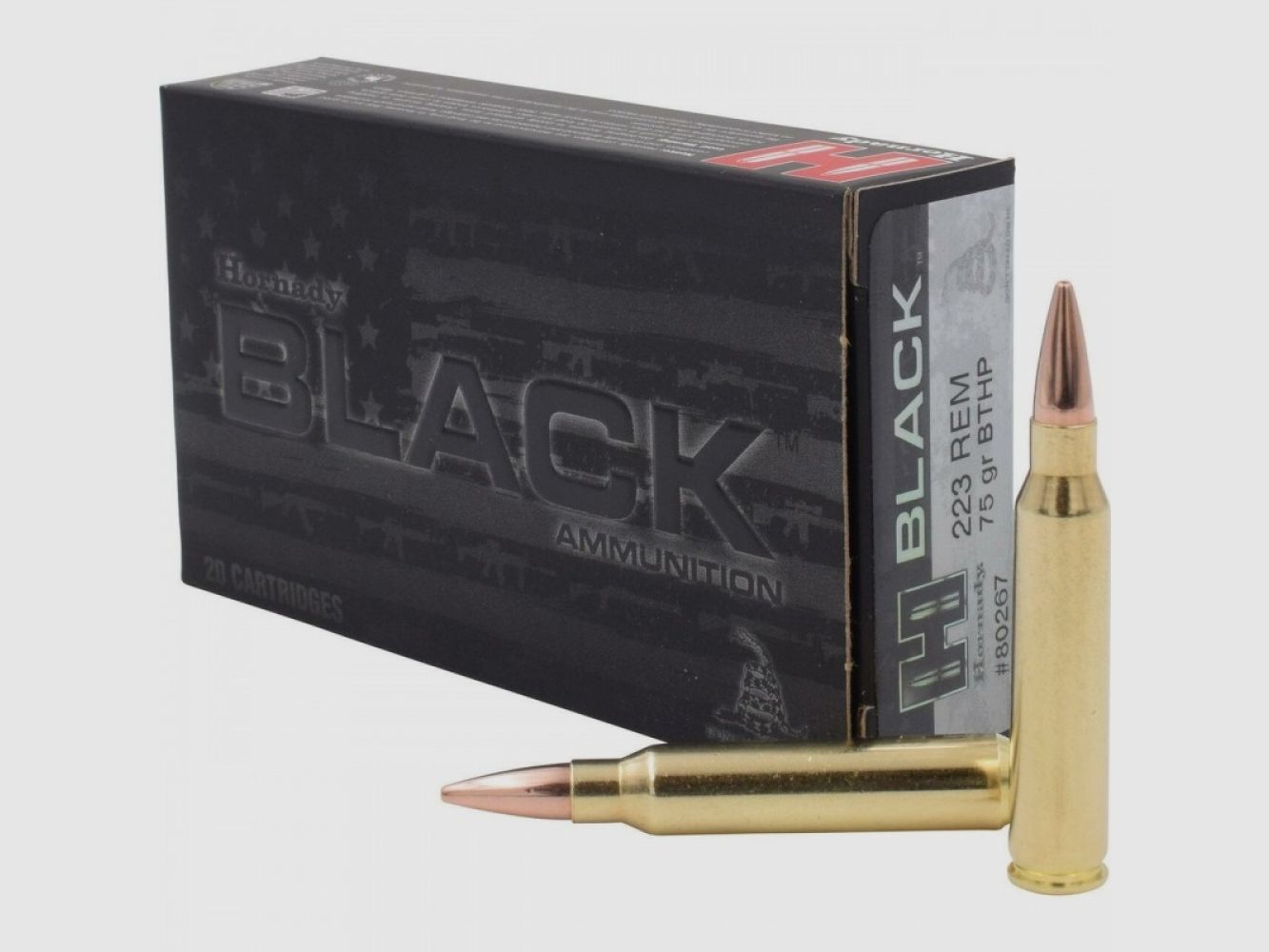 223 Remington Hornady HORNADY BLACK™ 75 gr BTHP MATCH™ VE20