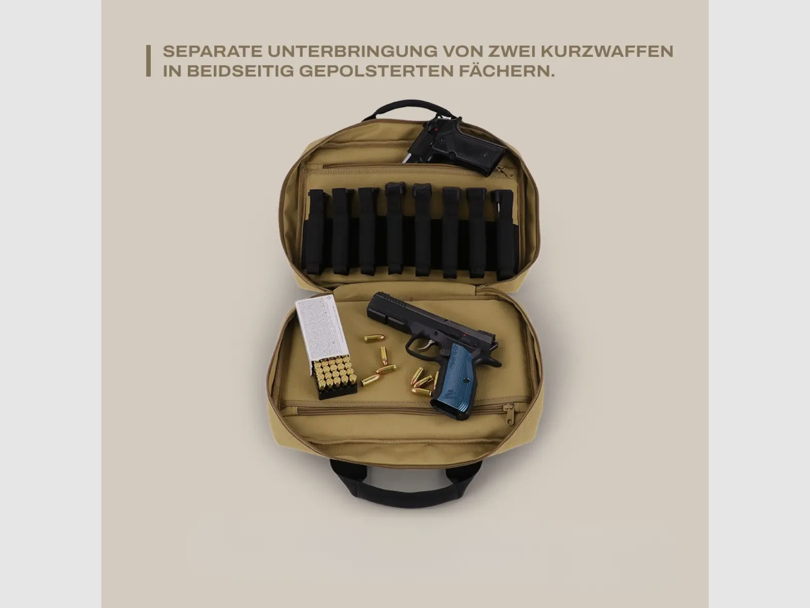 Winter Pistol Bag Dune