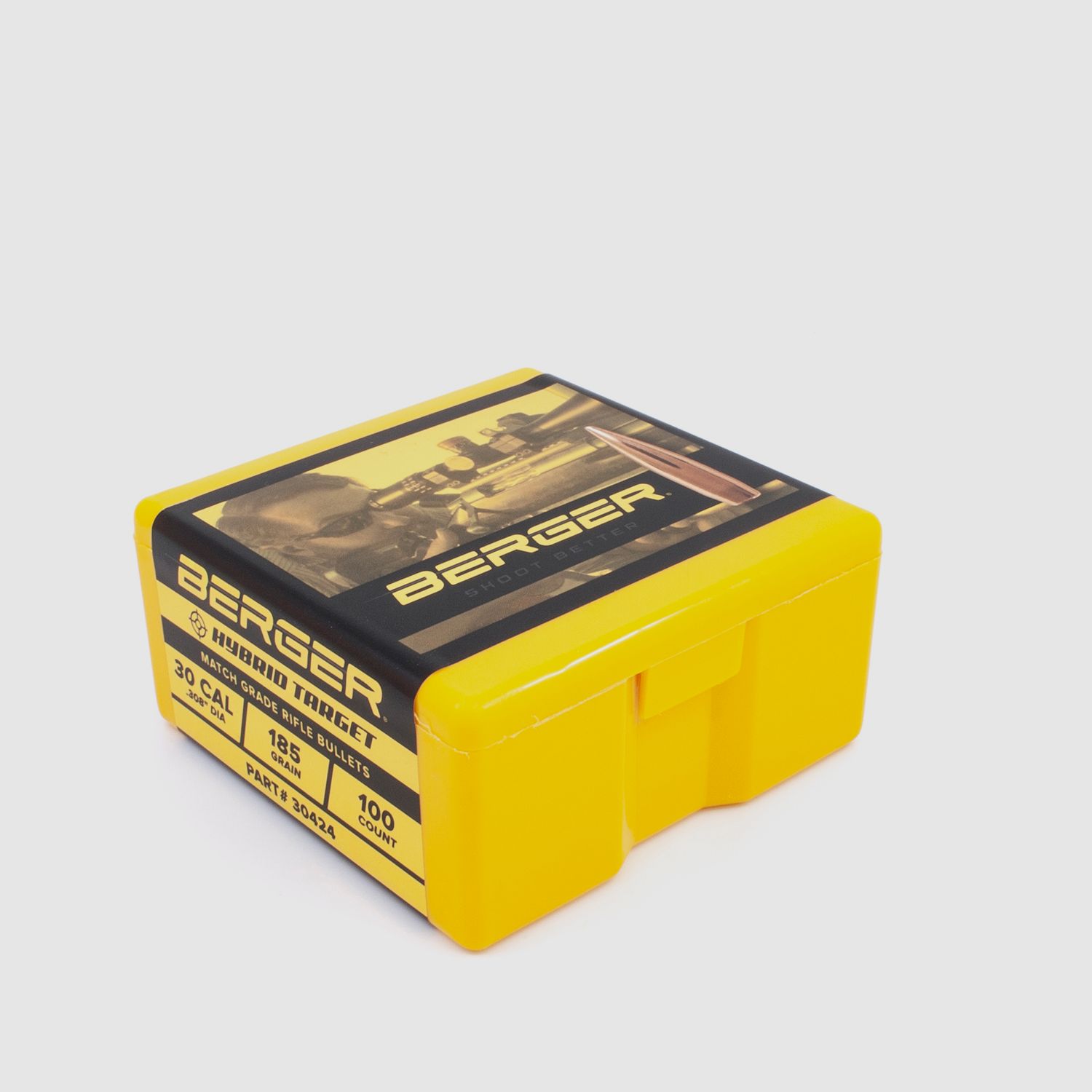 Proiettile Berger .30 Hybrid Target 185GR 100 Pezzi