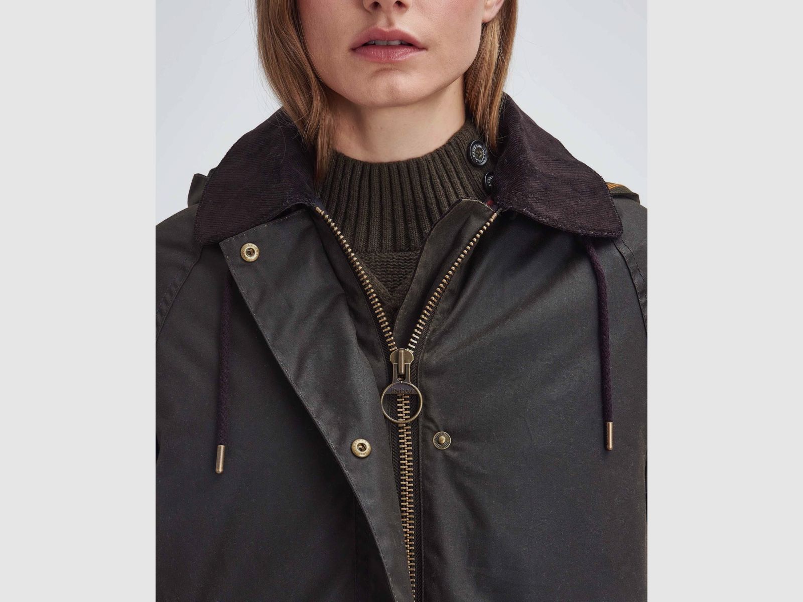 Chaqueta de cera BARBOUR Willows OLIVA