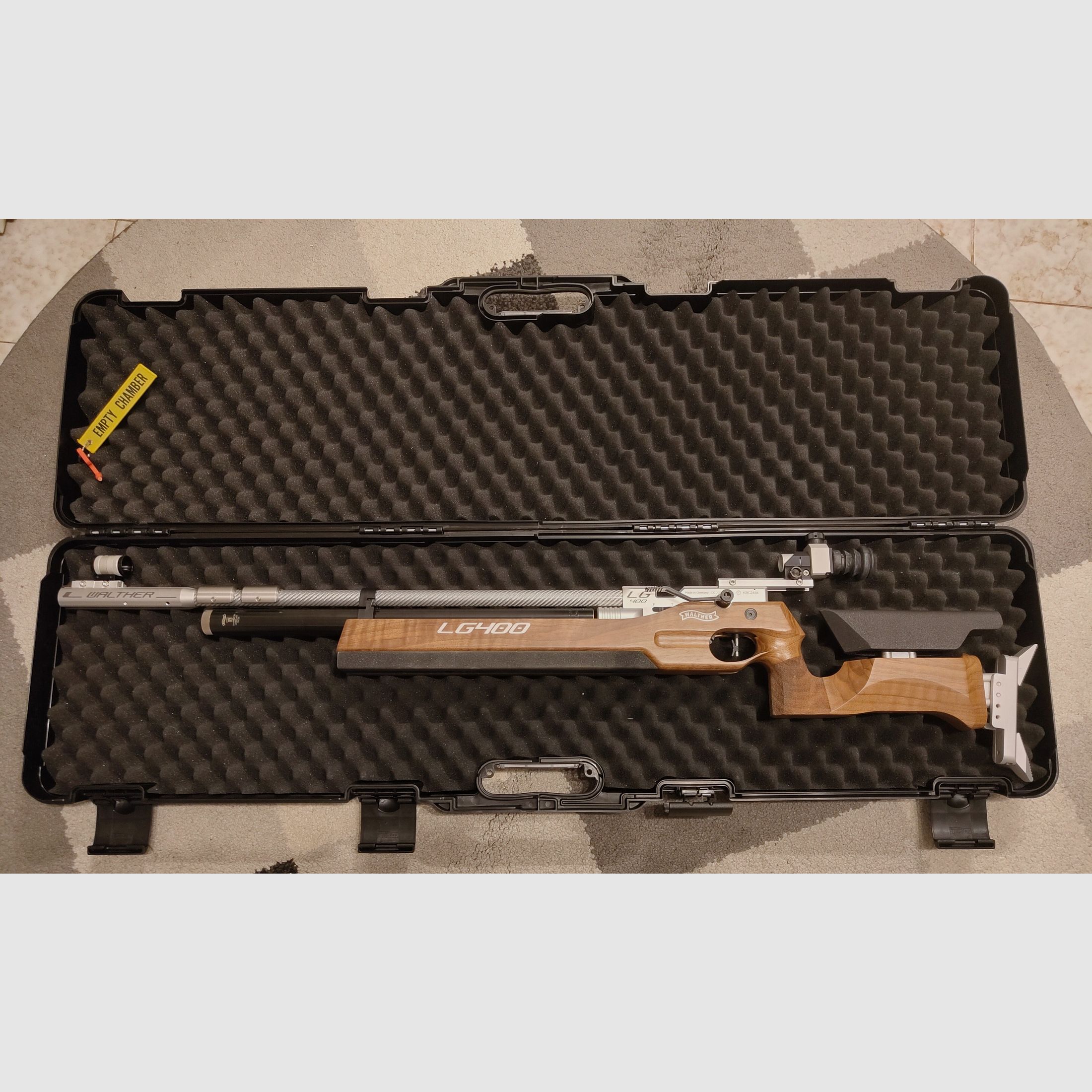 LG400 wooden stock rest