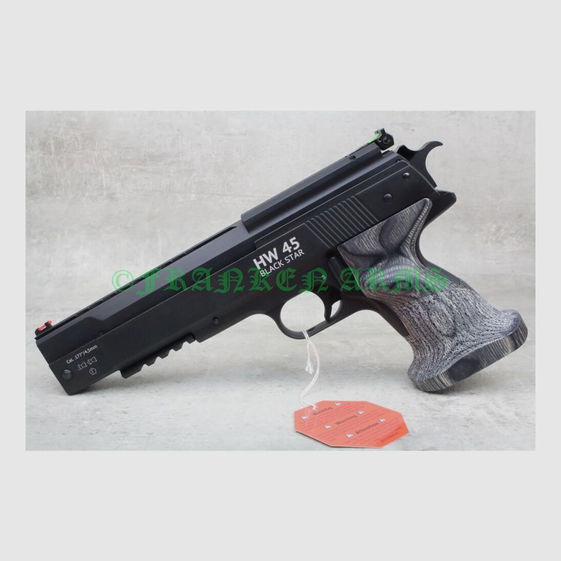 Weihrauch HW45 Black Star 4,5mm, afbeelding 1 van 2