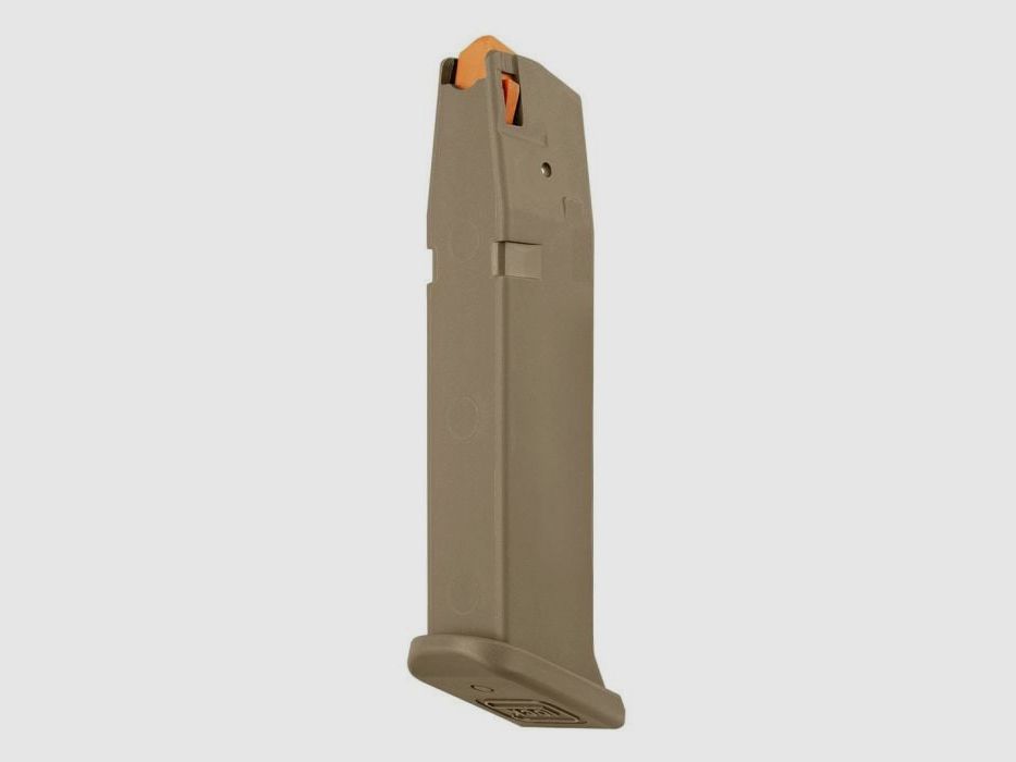 Cargador de pistola Glock 17 GEN5 9mm PAK Coyote
