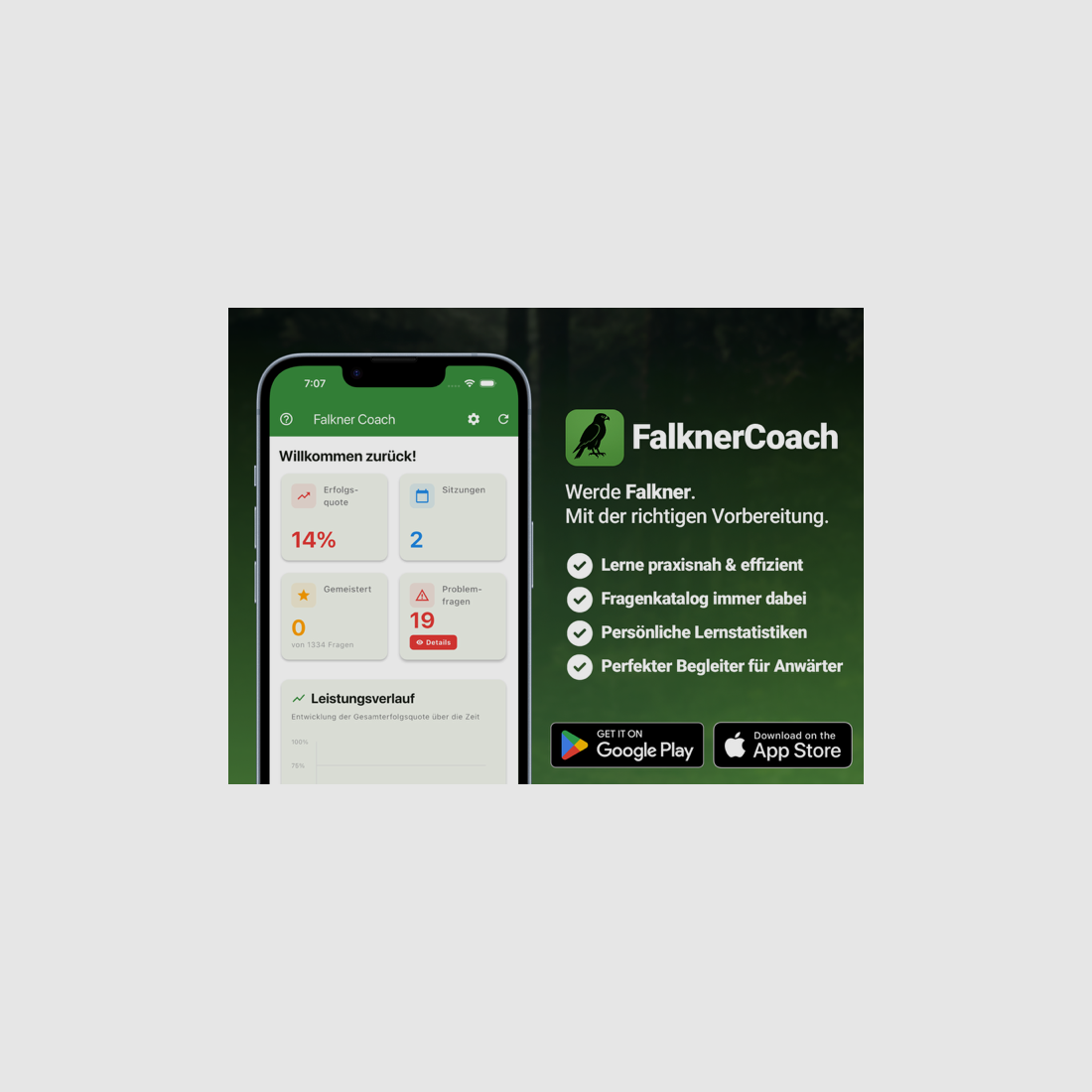 Falkner Coach App