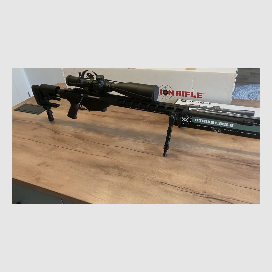 Ruger Precision Rifle inkl. Vortex 5-25x56 Strike Eagle und Zubehör	 6,5mmCreedmoor