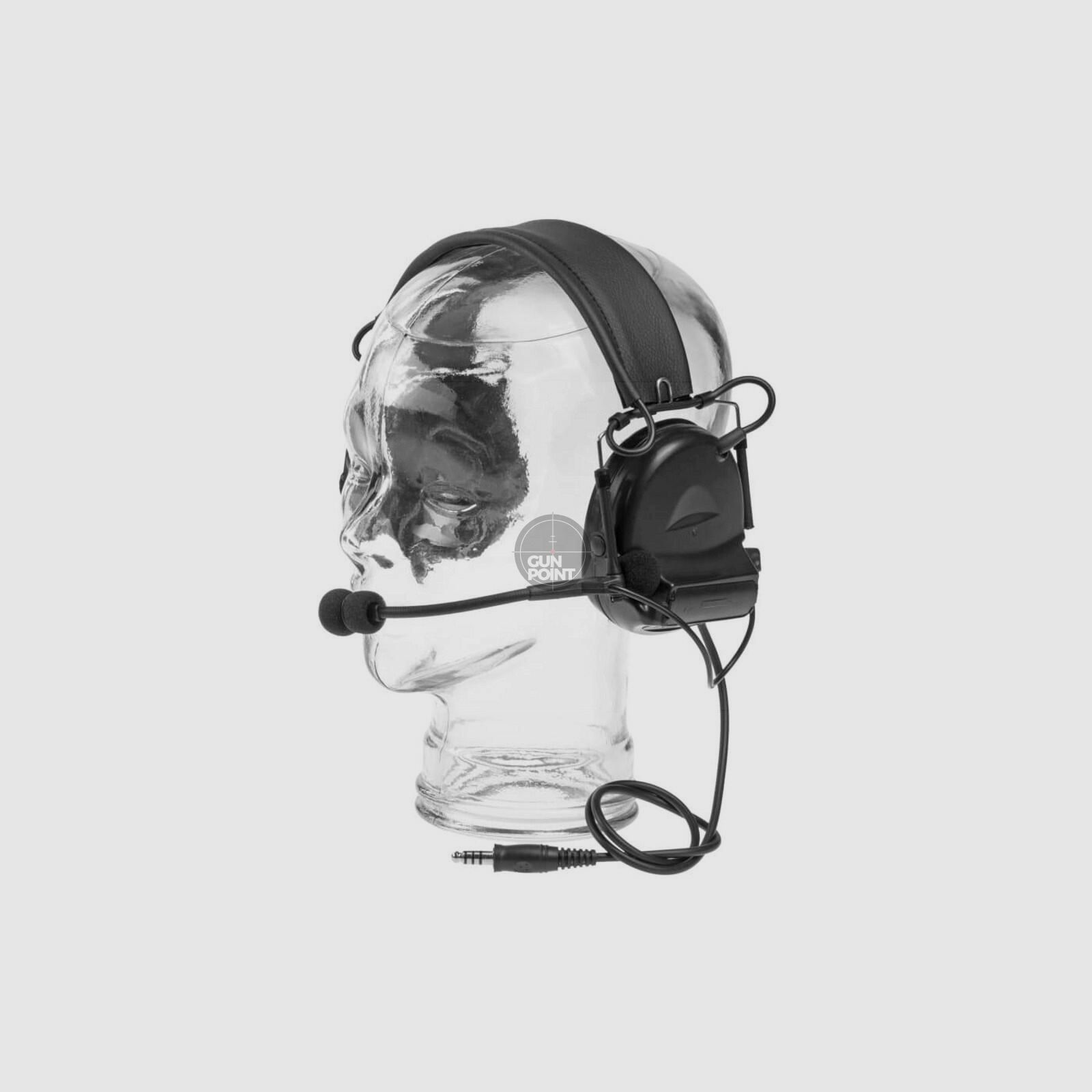 Z-Tactical Comtac II Headset Military Standard Plug-Schwarz