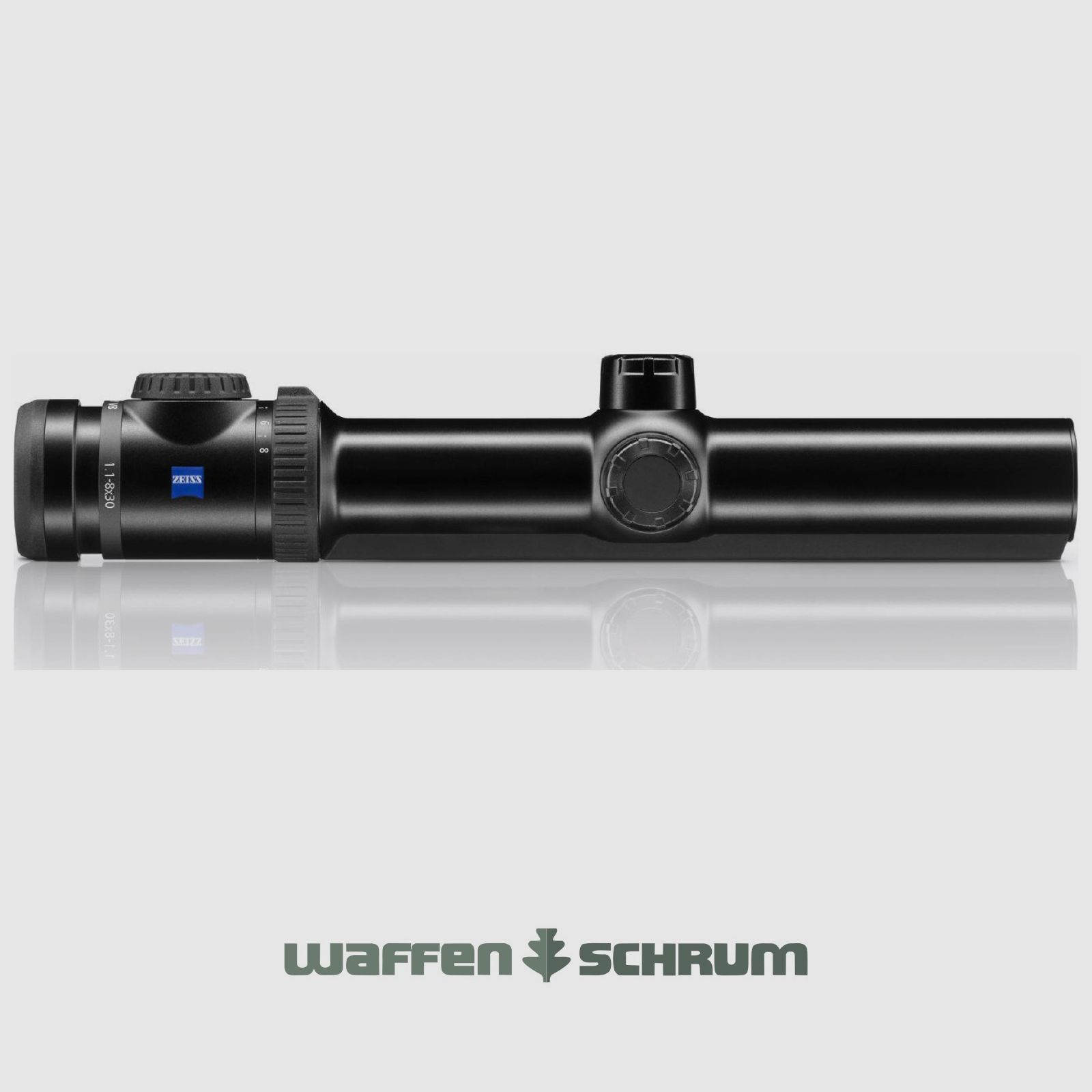 Zeiss Victory V8 - 1,1-8x24 M / 30mm Mittelrohr mit Schiene