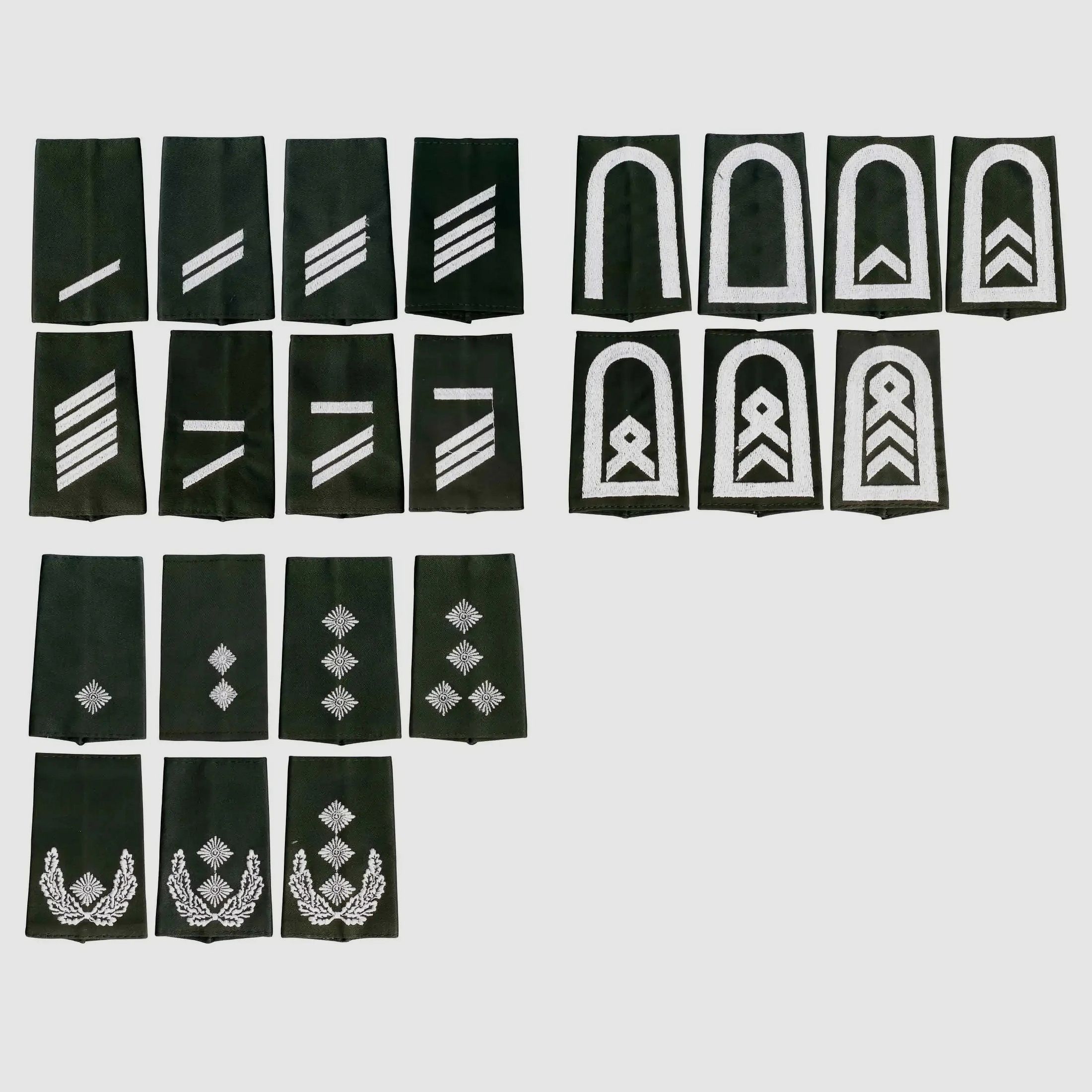 Insigne de grade Fritzsch BW Armée Olive