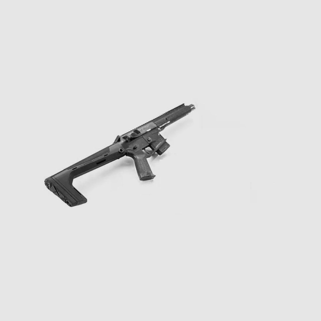 HERA-Arms HRS Light calcio fisso per AR15, nero, immagine 1 di 2