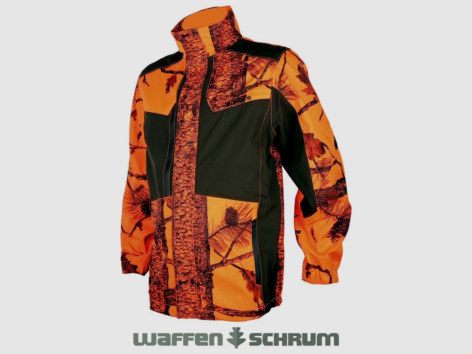 Somlys Signaljacke Softshell Summer Camo Orange