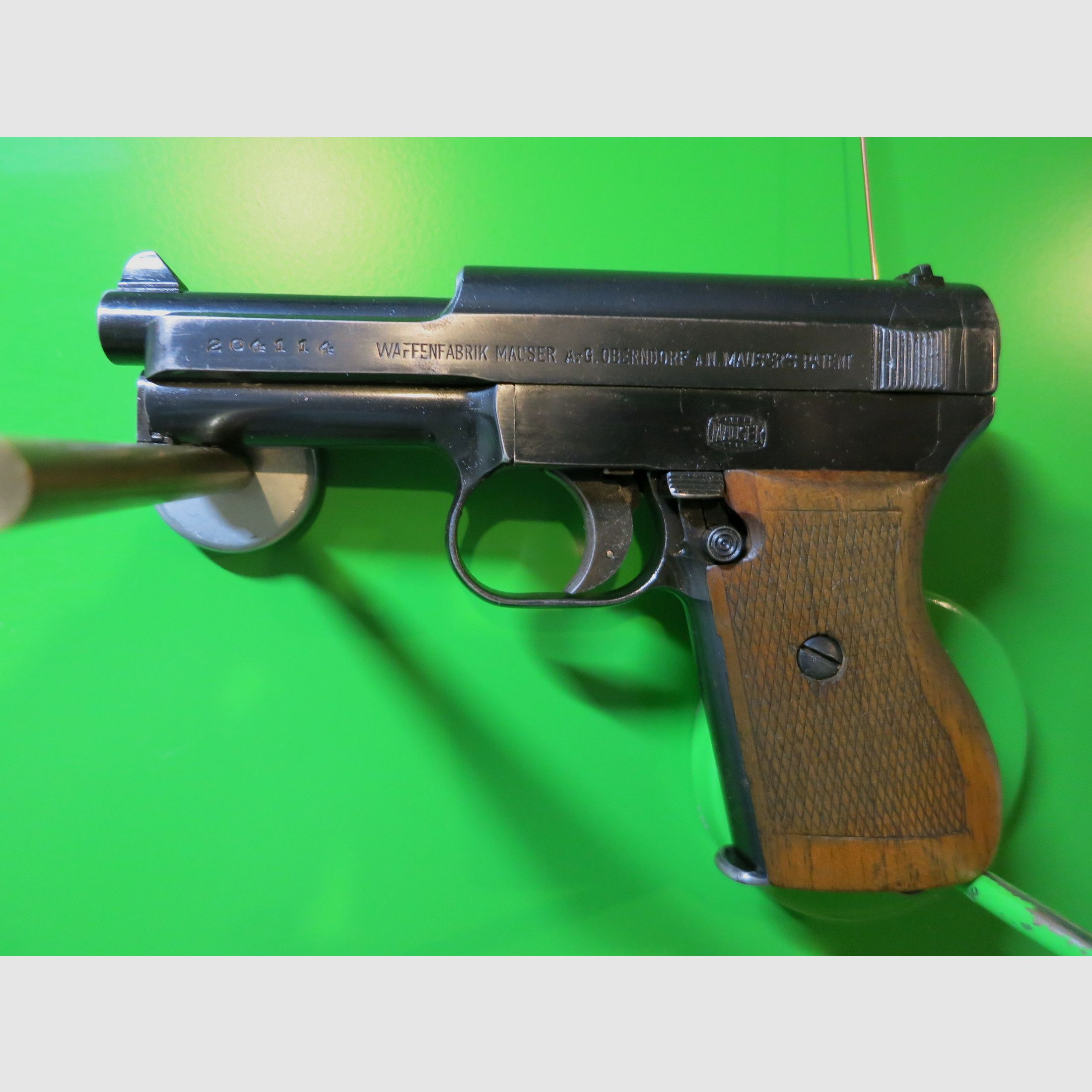 WAFFENFABRIK MAUSER A.G. OBERNDORF A.N. MAUSER'S PATENT, Modell 1914,  Kal. 7,65 Mauser         #23-