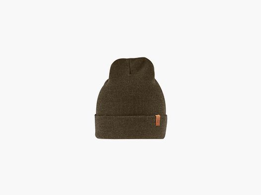 FJÄLLRÄVEN Classic Knit Hat Mütze Dark Olive