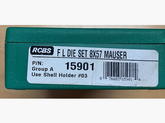 FL DIE SET 8x57 Mauser