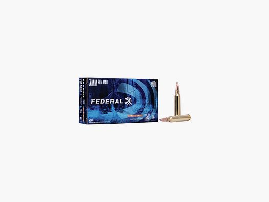 Munición metálica FEDERAL Power-Shok – 7mm. Rem. Mag. – 150 grains – SP