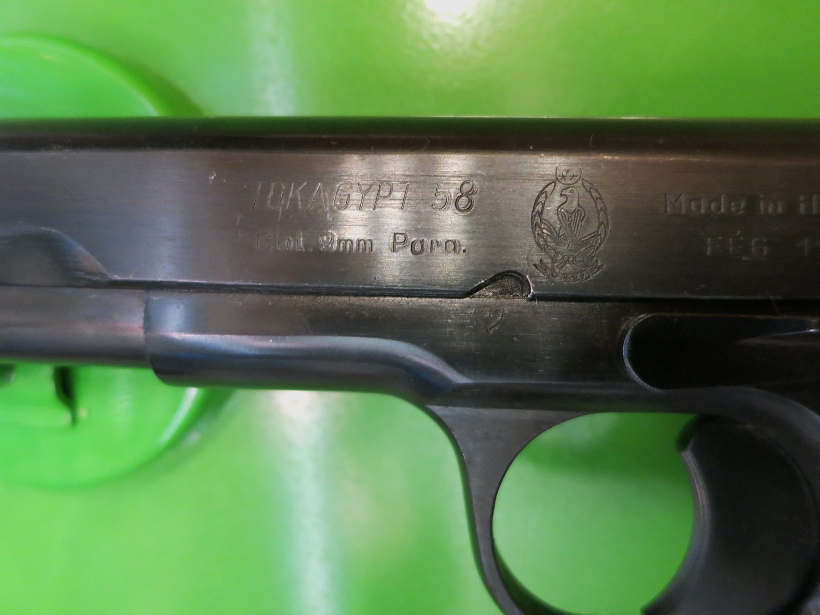 Pistola, FEG (1958), Tokagypt 58, Cal.9 mm Para     #82-