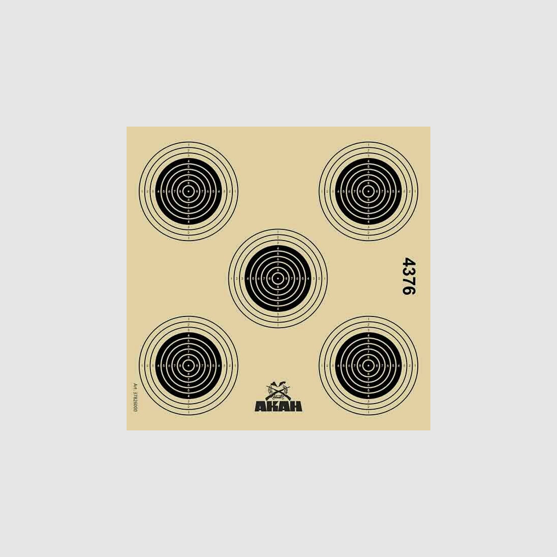 Celownik do karabinu pneumatycznego AKAH 14x14 cm