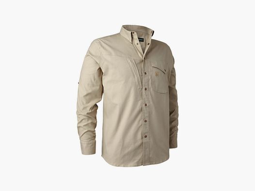 DEERHUNTER Matobo Hemd Beige