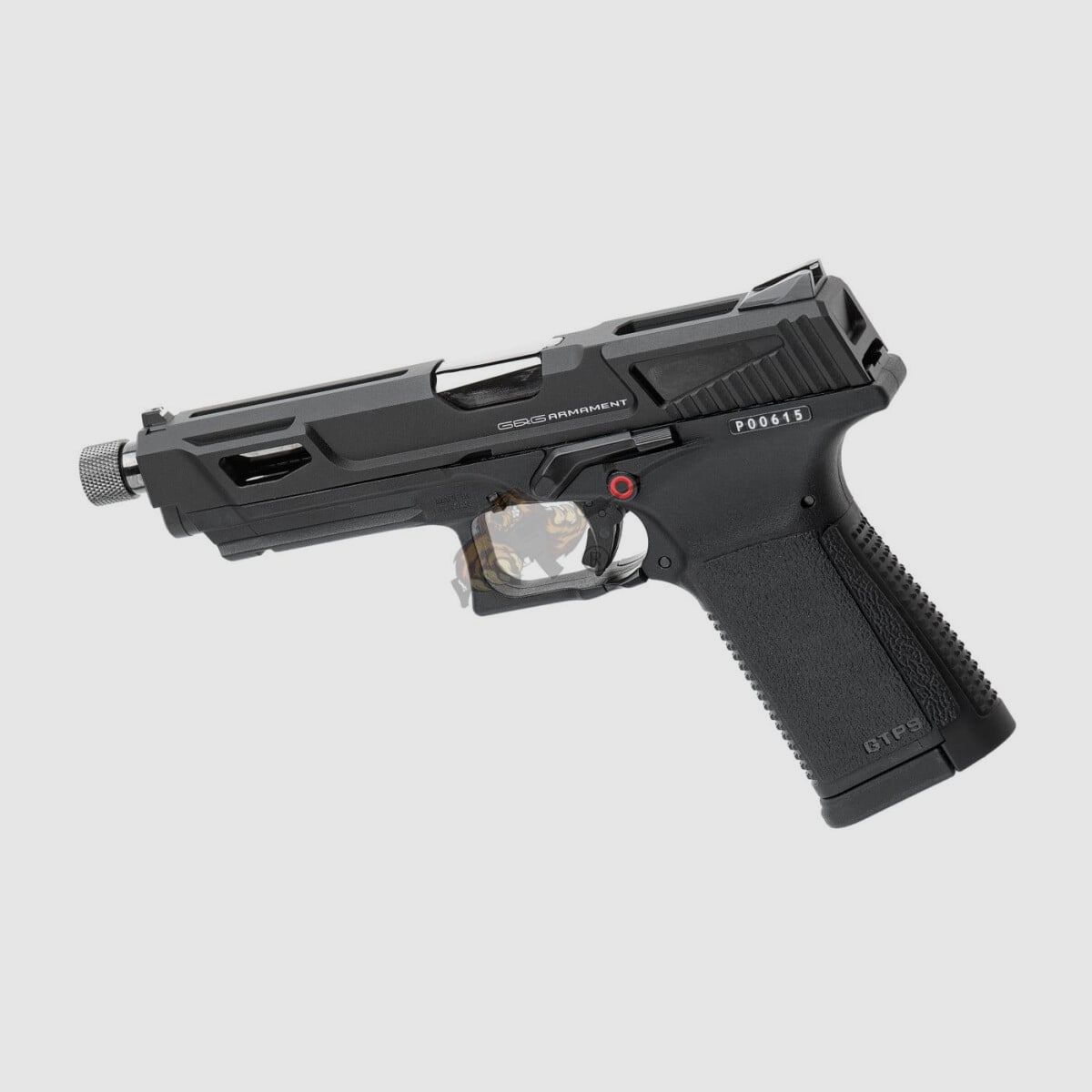 GTP9 MS CNC Glissière Métallique Gaz Blow Back Noir Airsoft Libre à partir de 18 - GBB - F | G&G