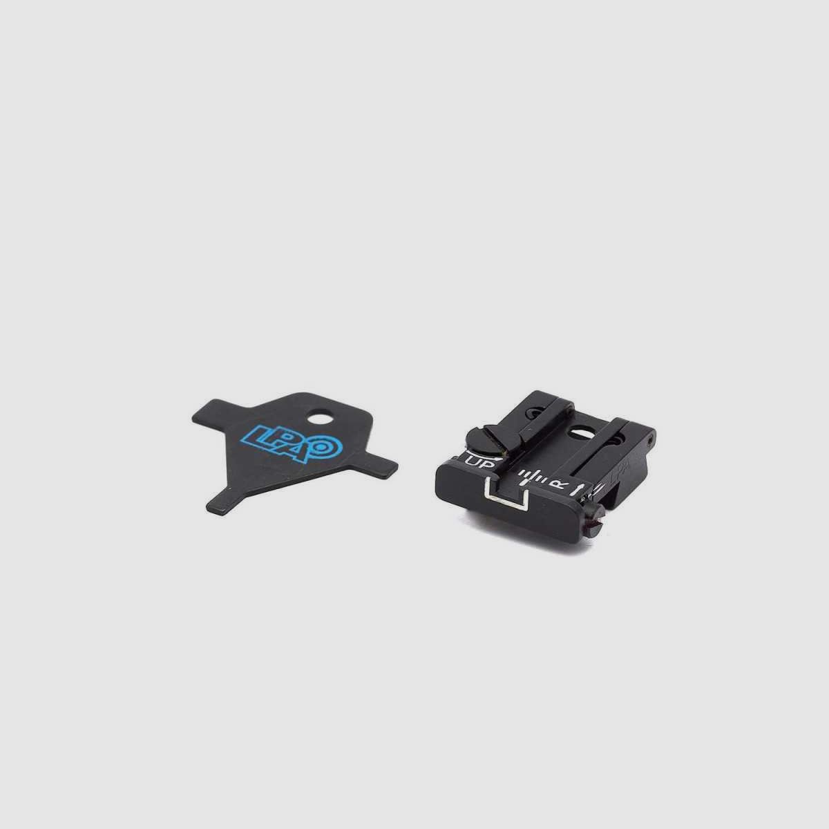 LPA TPU29TS18 Mirino Posteriore Regolabile per Taurus PT92, 58, 100, immagine 1 di 3
