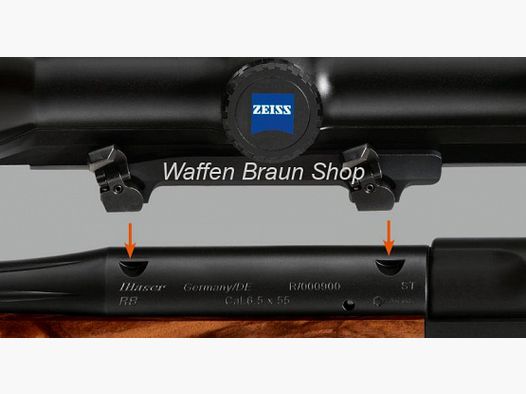 Blaser saddle mounting Weaver