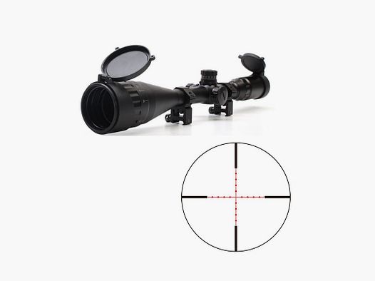 Zasdar 6-24X50 mm AO Mildot verlicht riflescope – 1" buis