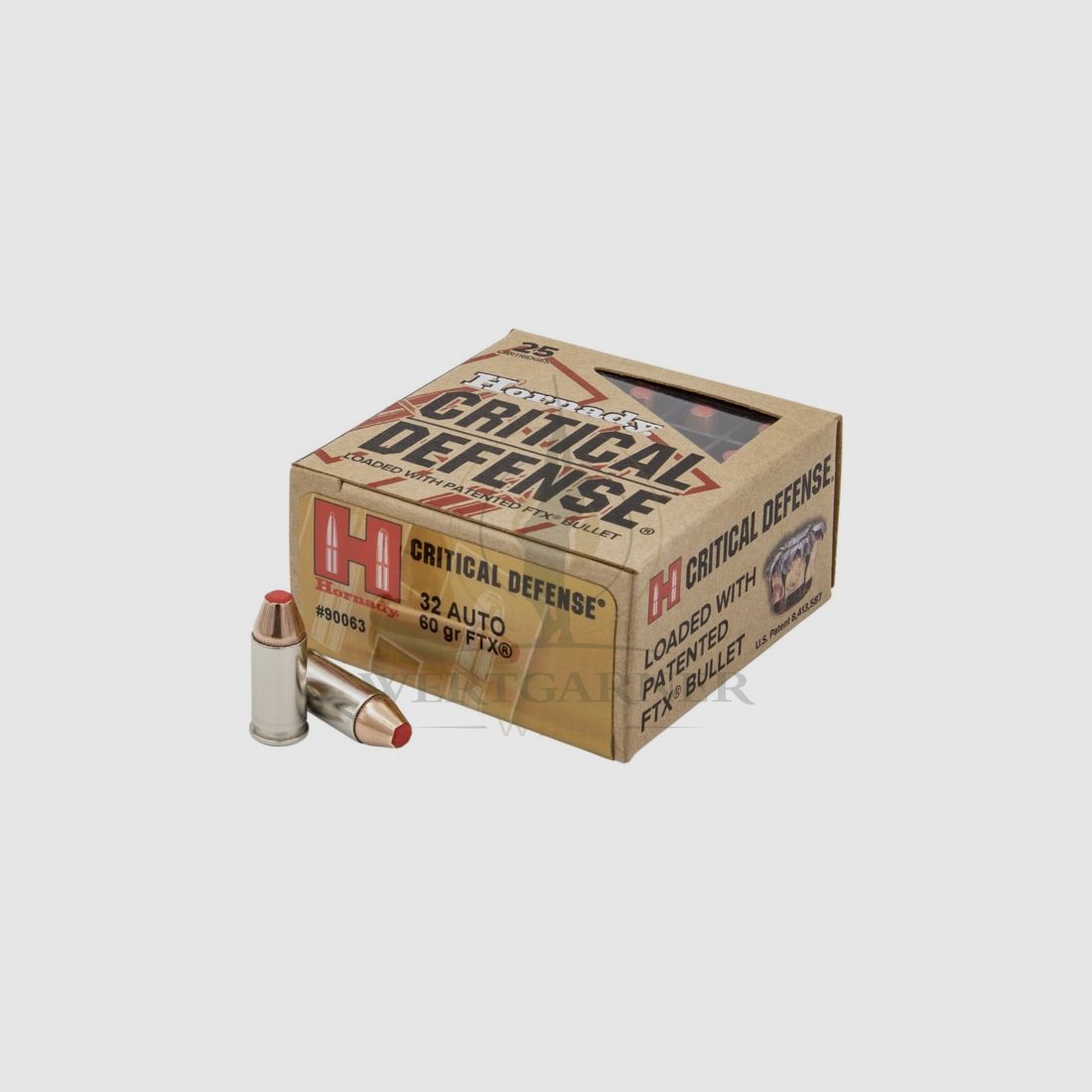 Hornady .32 Auto 60gr Critical Defense 25 pcs.