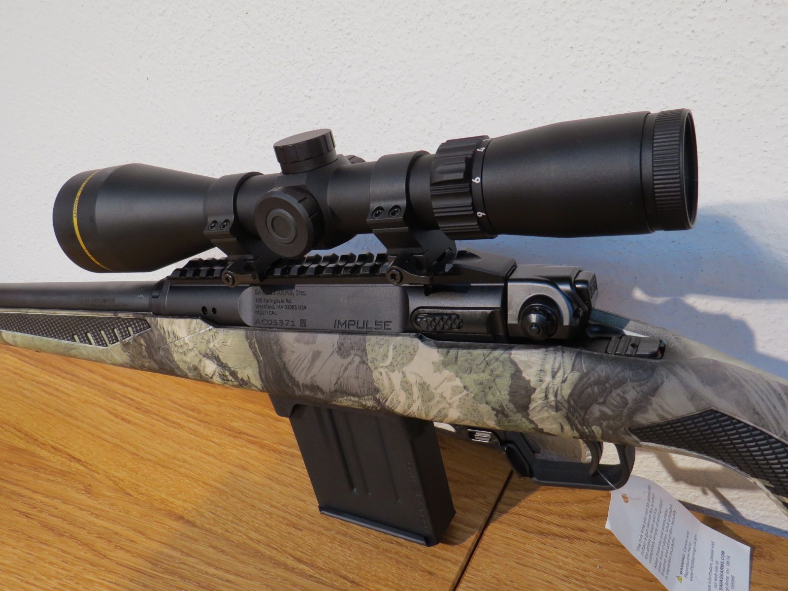 Savage IMPULSE Predator 20" - Repetierbüchse - 6,5 Creedmoor - Incl. LEUPOLD 3-9x50 VX-Freedom