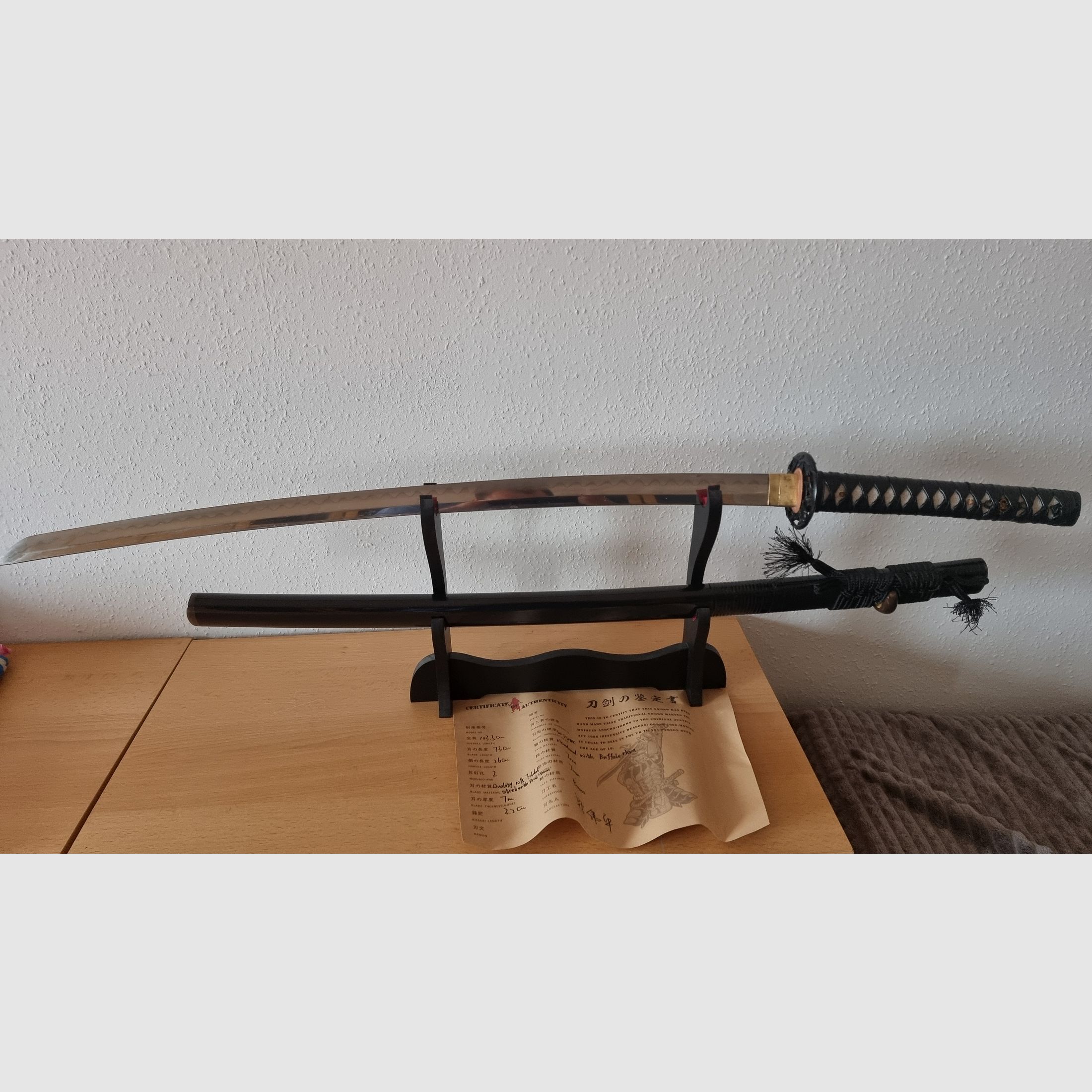 Katana forgé à la main à vendre