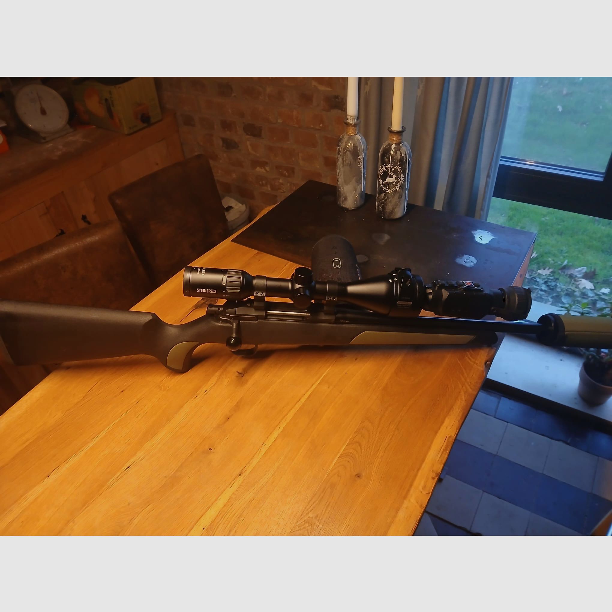 Steelaction HS .308 win Hausken 184 xtr. Guide T435 Leupond Mount Steiner Ranger