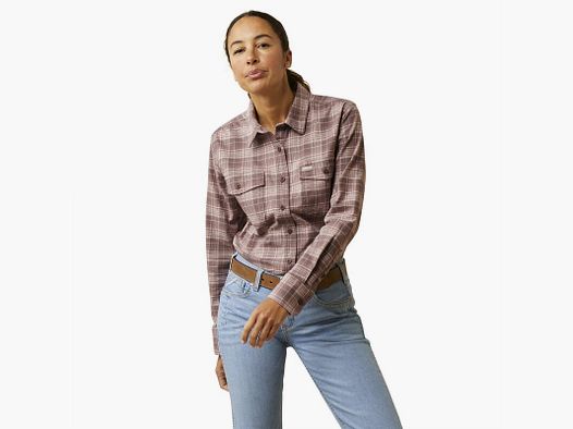 Ariat Damen Bluse Rebar®  Work Flanell DuraStretch