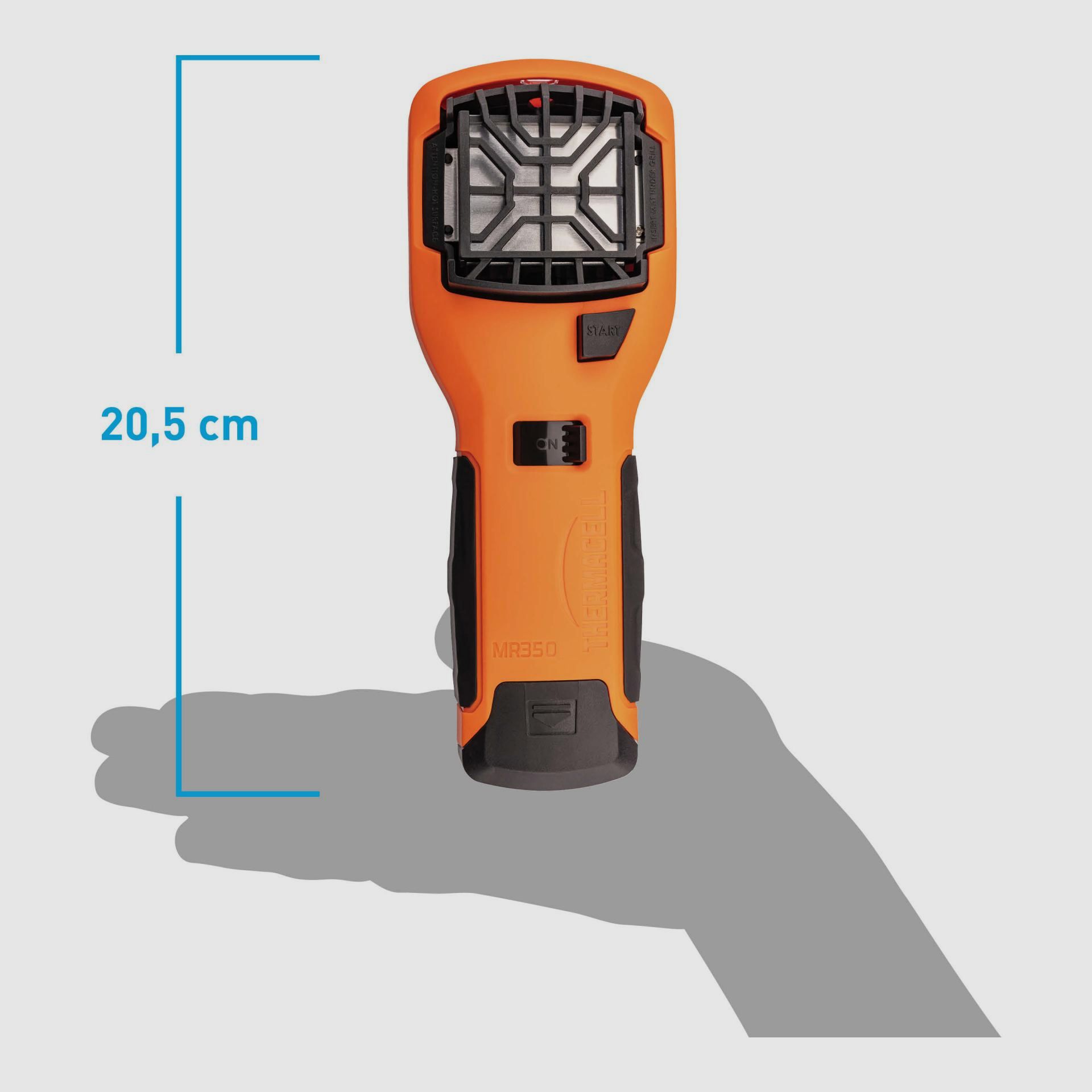 THERMACELL 920203 Mosquito Repellent Handheld Device MR-350 orange