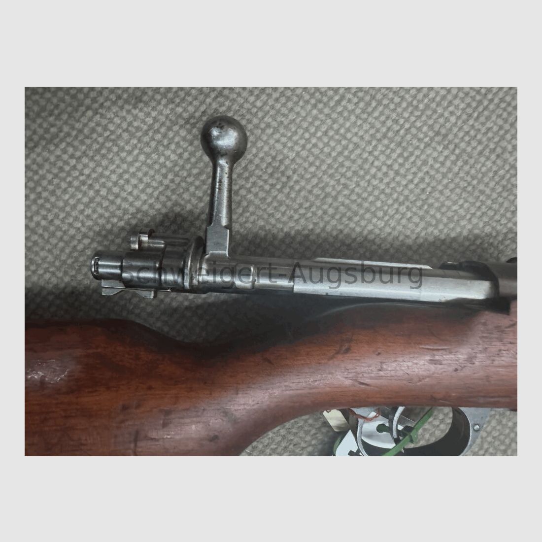 DWM Argentino 1909 Salutgewehr mit BKA Stempelung Salut