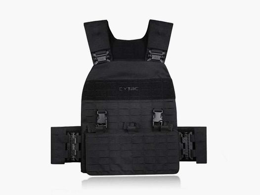 CYTAC Plate Carrier Utility Weste / Schwarz