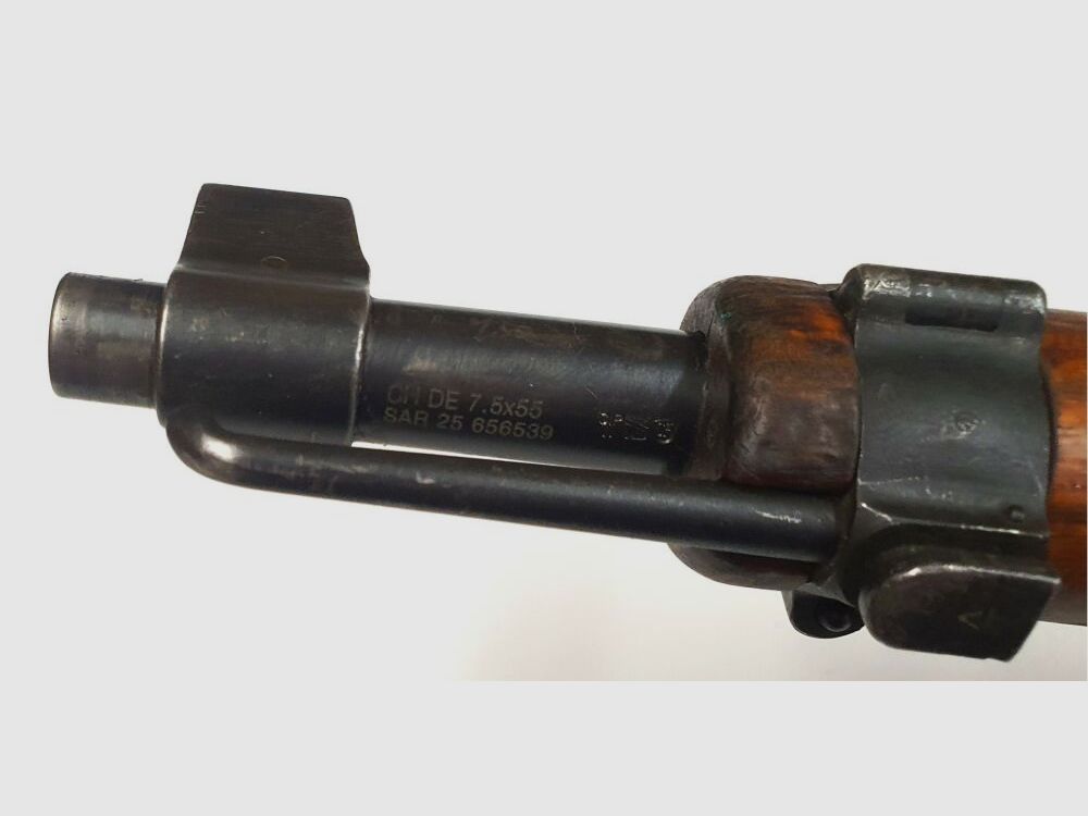 Bern Weapons Factory Repeating Rifle Bern Weapons Factory Swiss K31 Caliber 7.5x55 Swiss complete matching numbers + bayonet