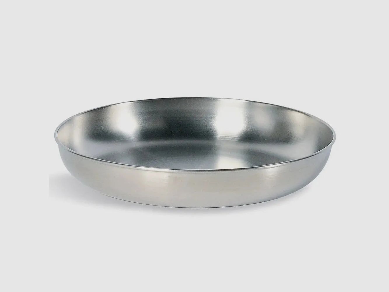 Assiette en acier inoxydable Tatonka