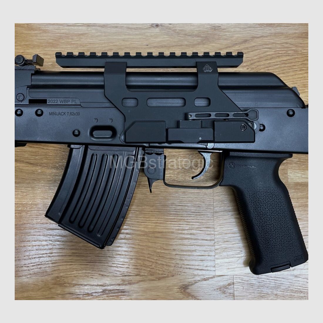 sportingly approved! WBP Mini Jack Sport - semi-automatic rifle 7.62x39 25.9 cm barrel - with folding stock! Quality made in Poland - novelty! - System AKM AK47 AK74 Mini Jack