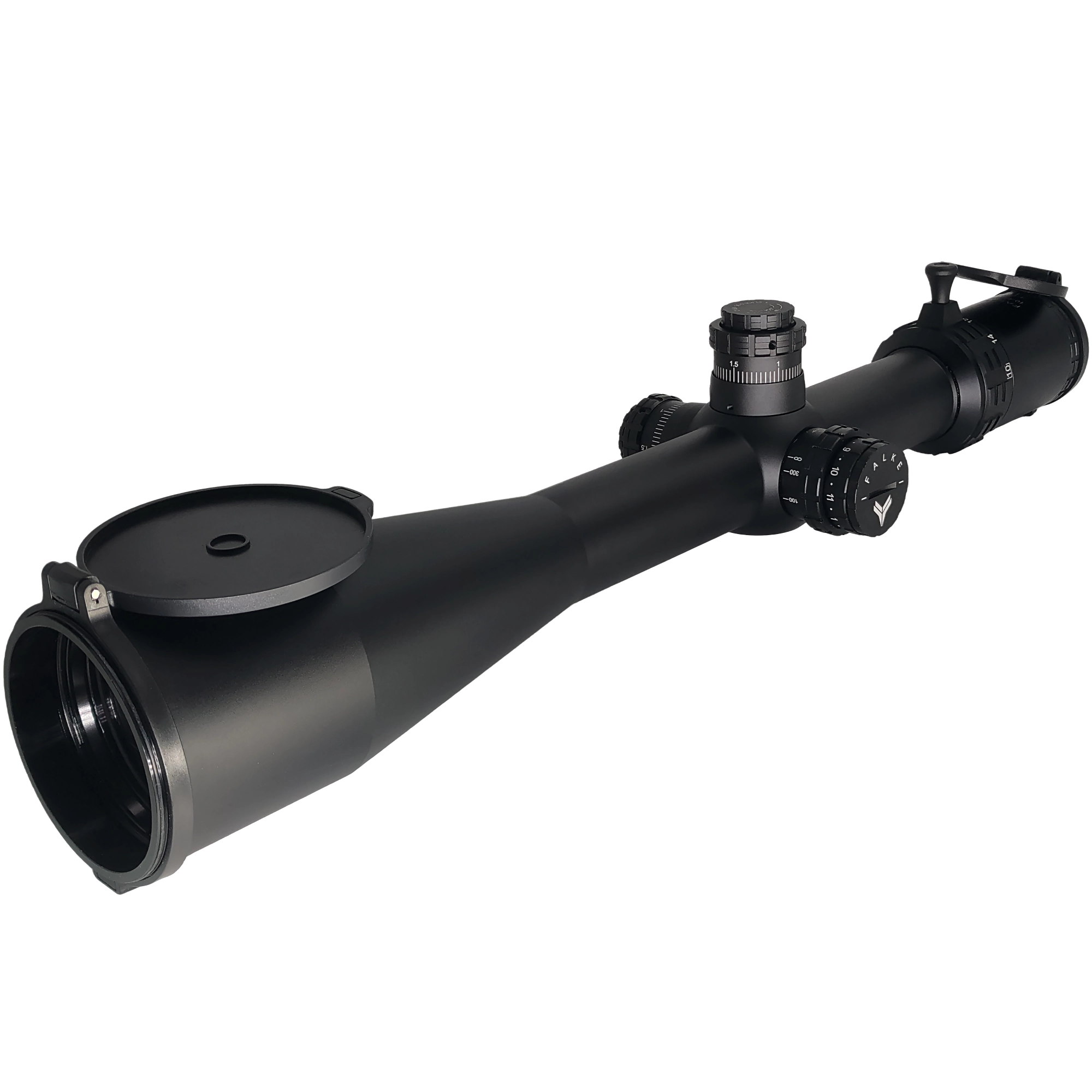 FALKE 10-40x56 PRO TAC-Serie Gen2 Zielfernrohr mit Sport-Dot-Absehen