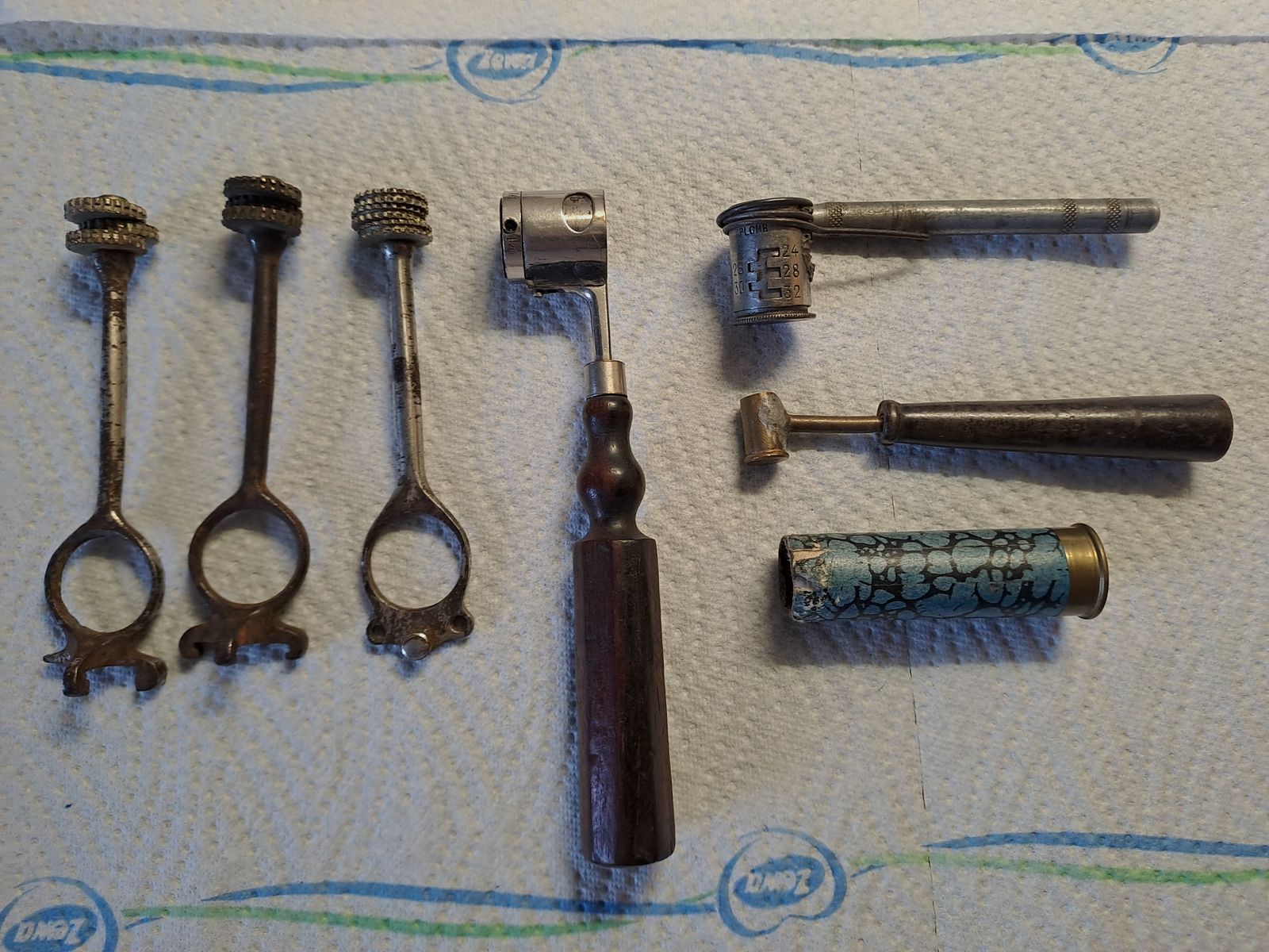 Antike Schrotpatronen Bördelgeräte & Zubehör