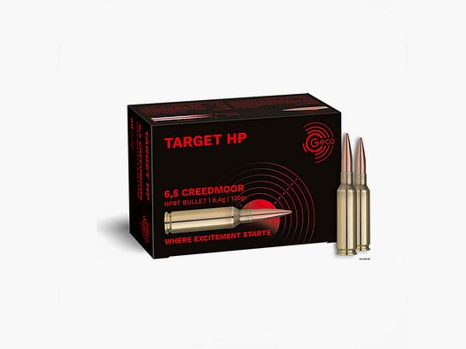 GECO – TARGET HP 6.5 CREEDMOOR HPBT BULLET | 8.4g | 130gr