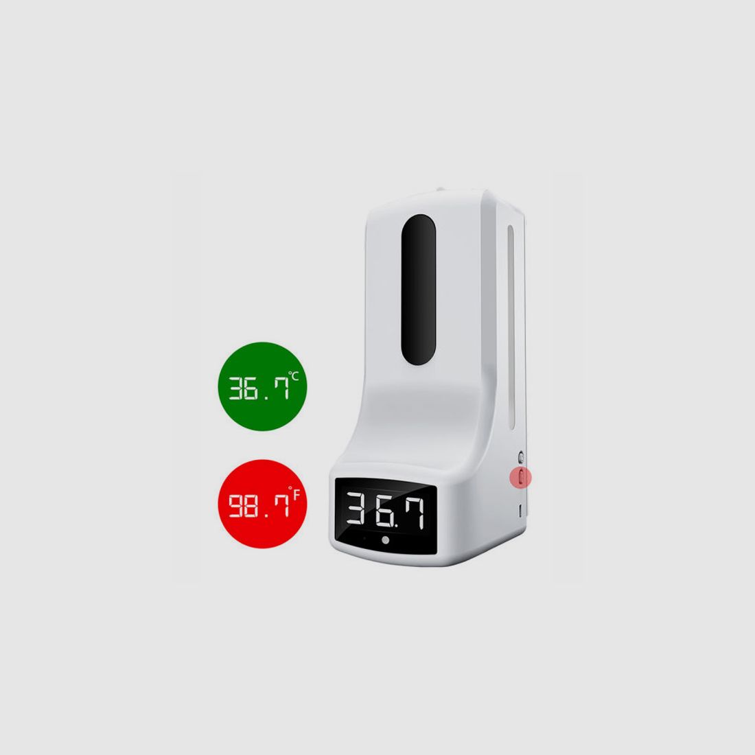 Intelligenter Gelspender mit Temperaturmessung