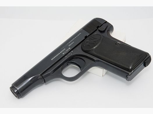 FN 1910, Fabrique National Modell 1910, Kaliber 7,65mm Browning + Tasche 1910/22