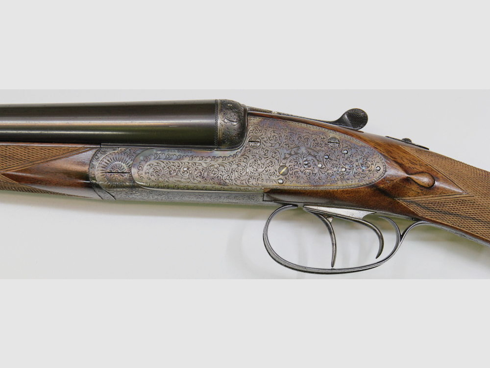 Francotte Aug. Vorkriegs Fertigung Seitenschloss Super Lux