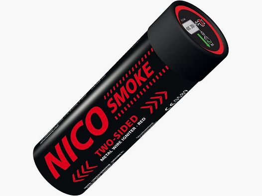 NICO 50 seconds Two Sided Paintball Smoke Grenade (red)