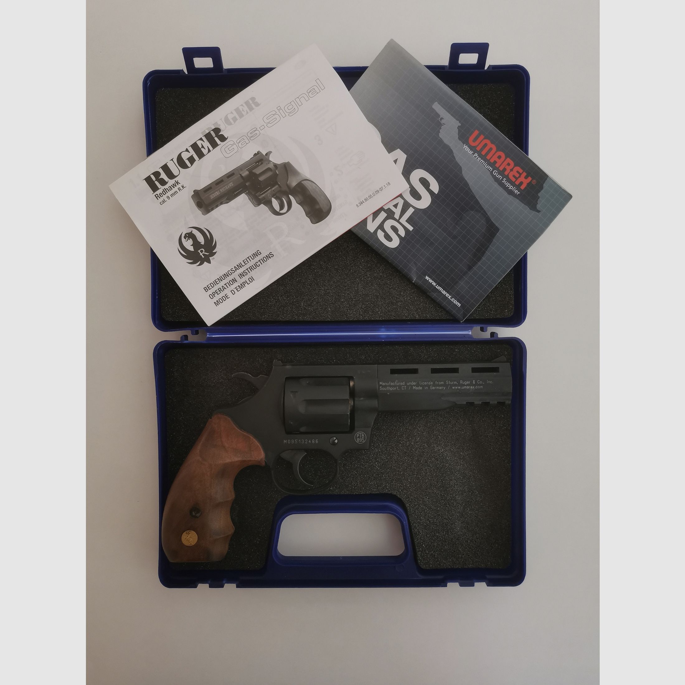 Ruger Redhawk Schreckschuss Revolver 9mm