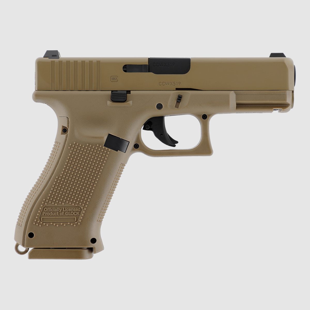 Pistole Glock 19X C02 BB/4,5 COYOTE, Bild 3 von 4